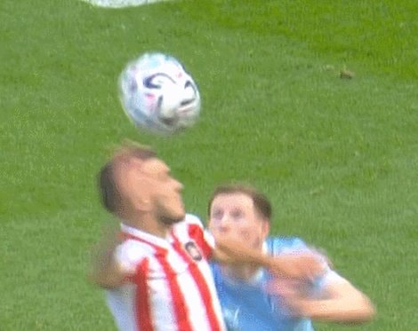 non-Arsenal header duel non-Arsenal header duel