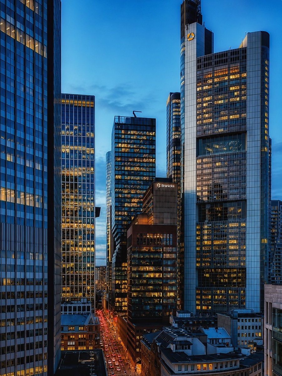 Frankfurt Germany skyline