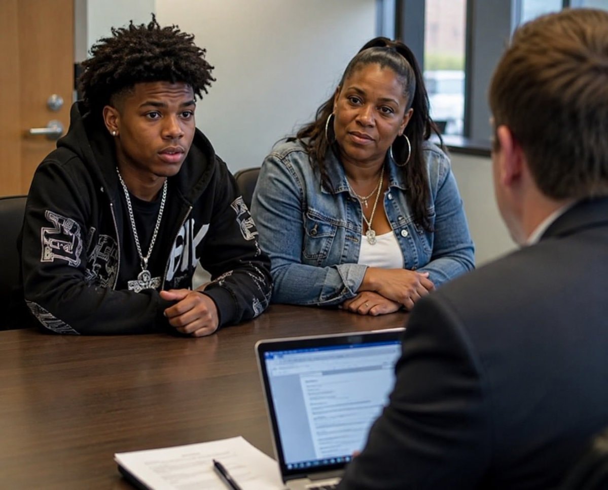 Gen Z parents at job interviews