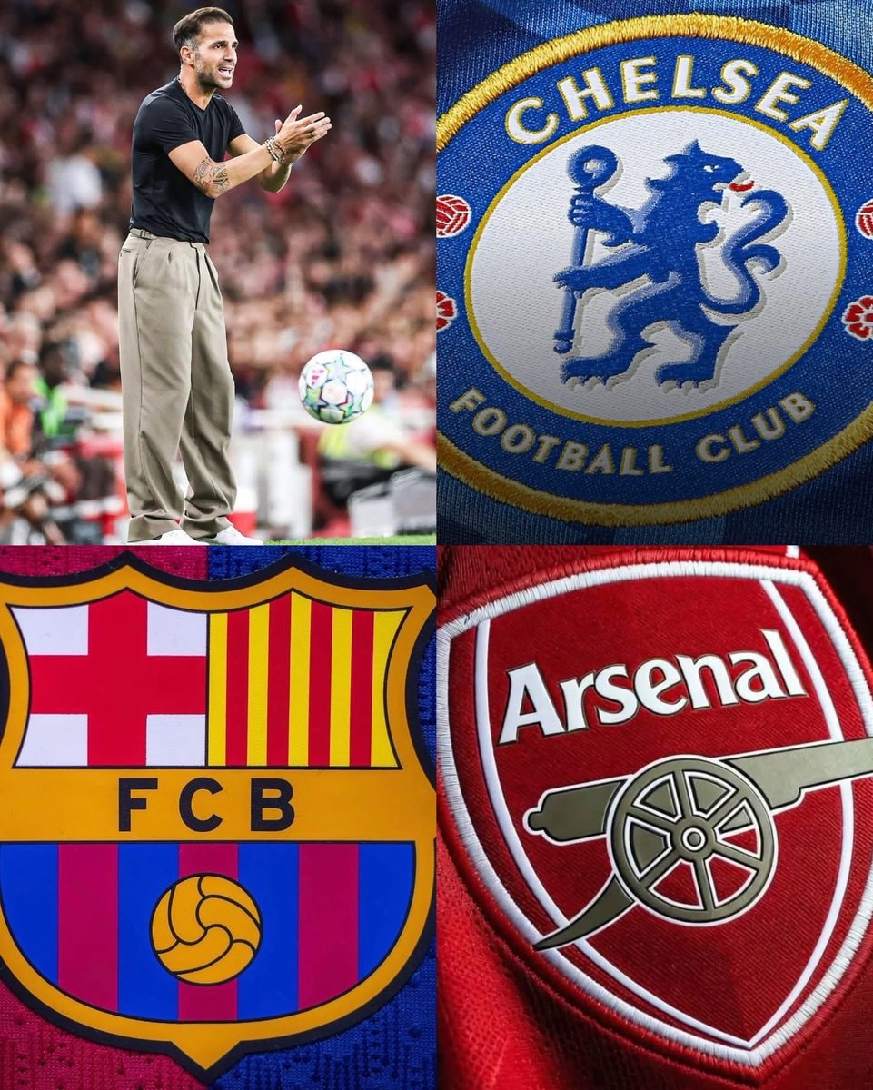 Cesc Fàbregas Como Barcelona Chelsea Arsenal