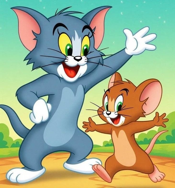 Tom and Jerry dancing (photo 1 of 2)