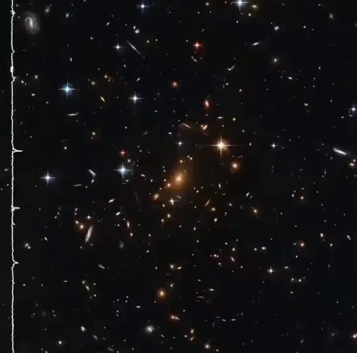 Cosmic sound light becomes music