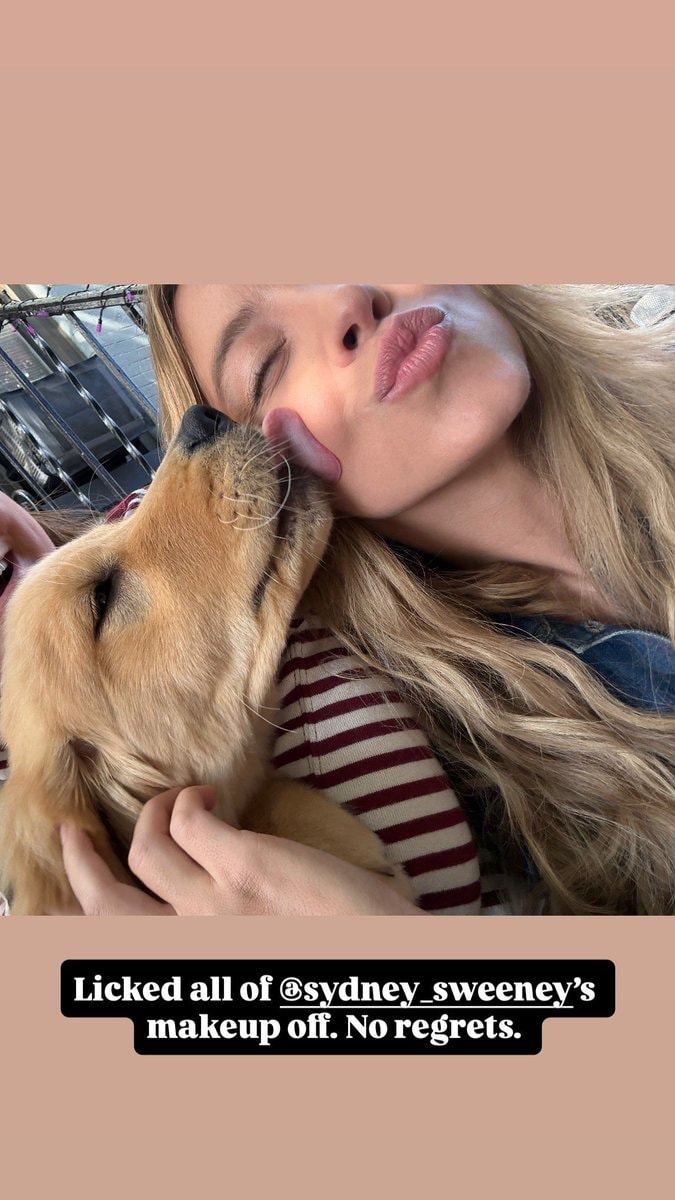 Sydney Sweeney and Dune the Golden (photo 2 of 3)