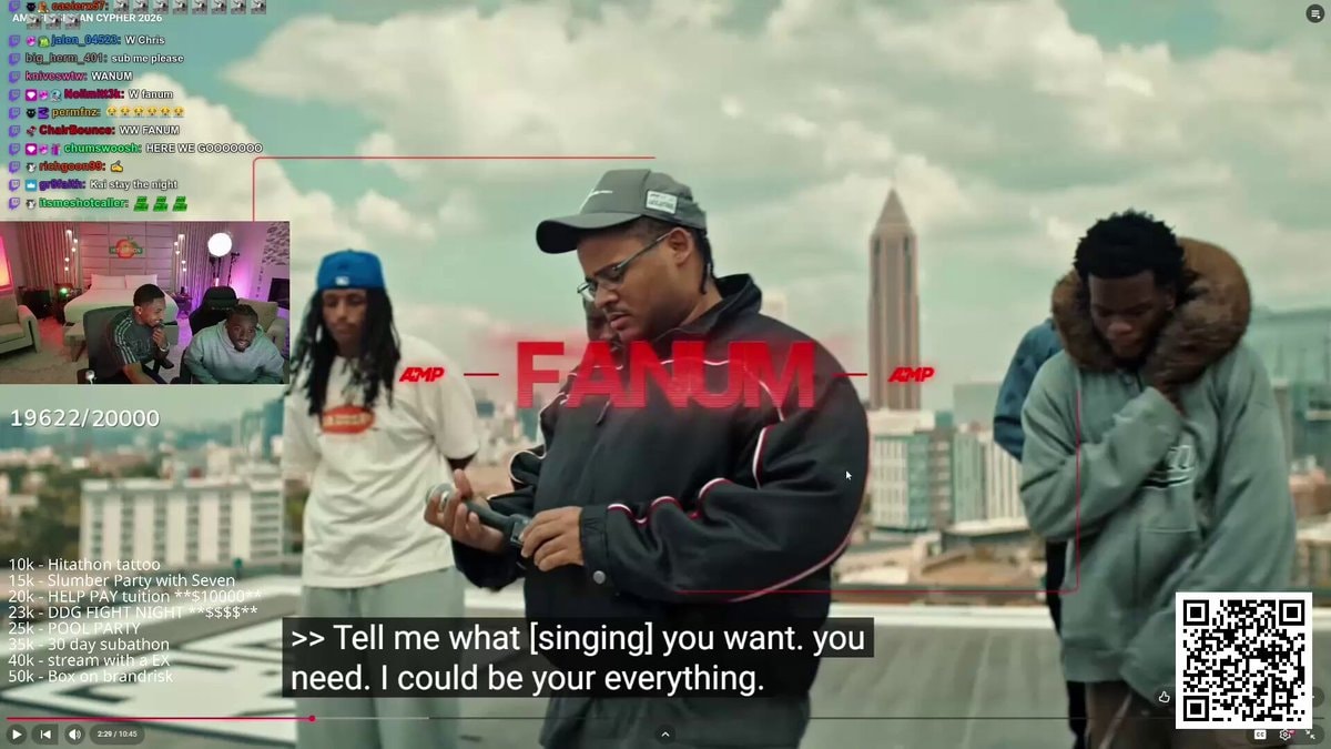 Fanum AMP Cypher prank