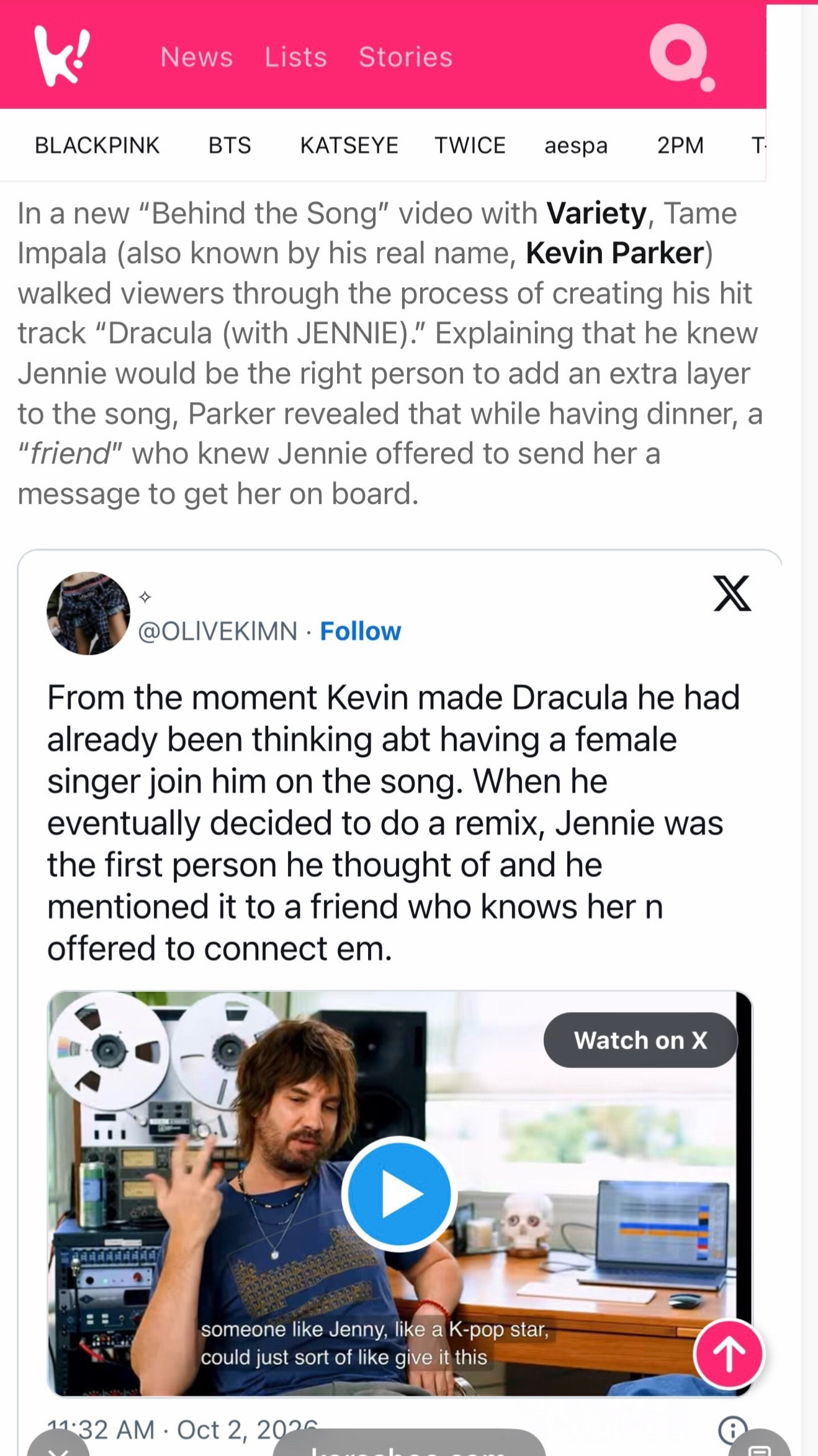 Jennie and V relationship confirmed by friend (photo 2 of 4)