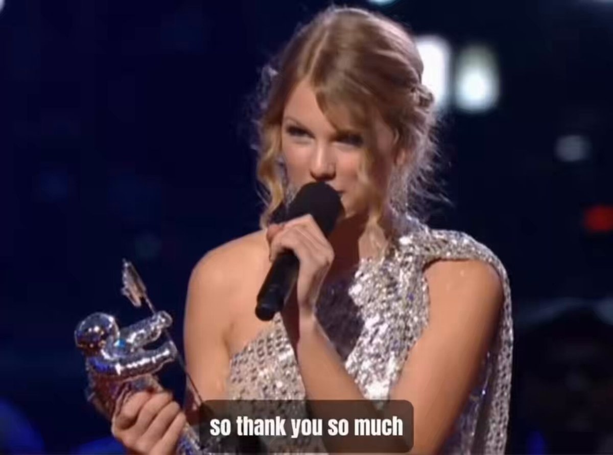 Kanye West interrupts Taylor Swift VMA