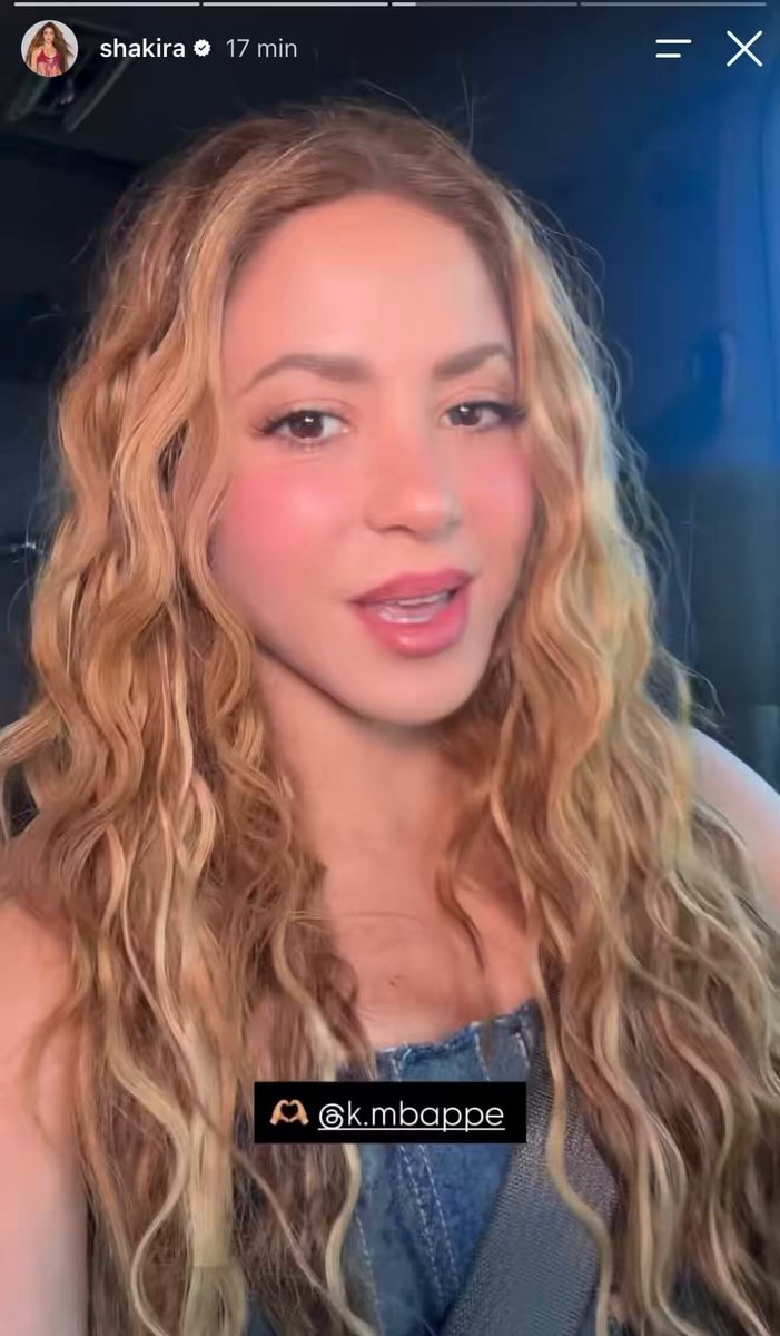 Shakira Kylian Mbappé World Cup video