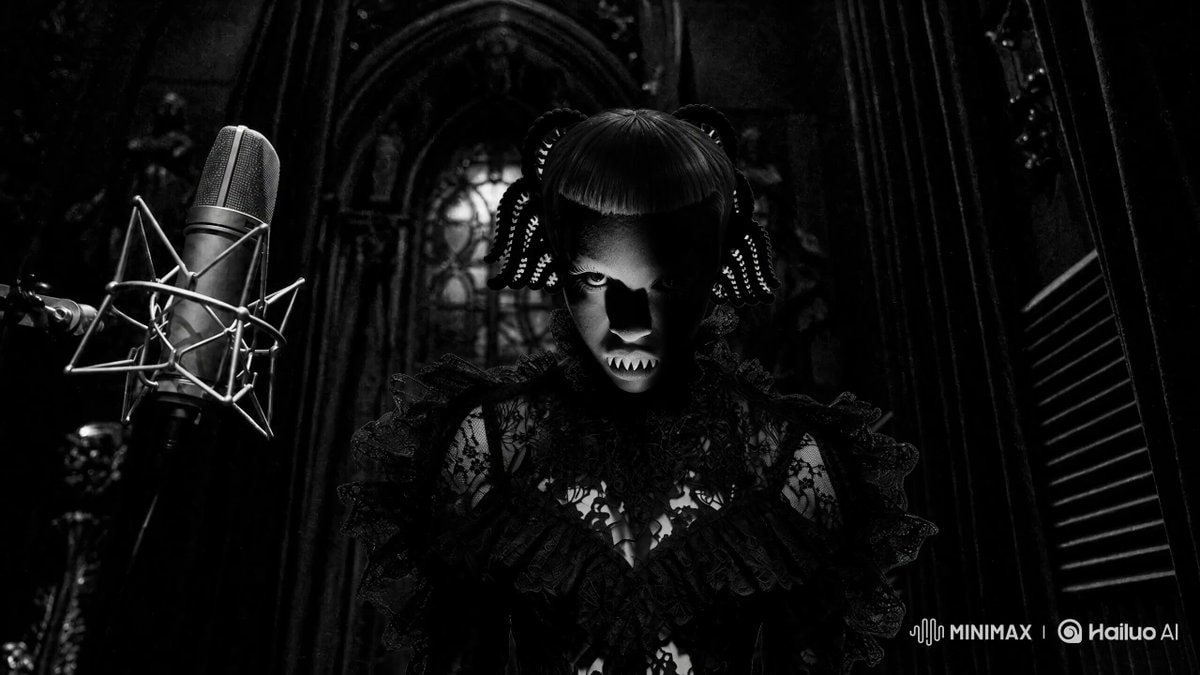 Feral Couture clip with Hailuo and Suno