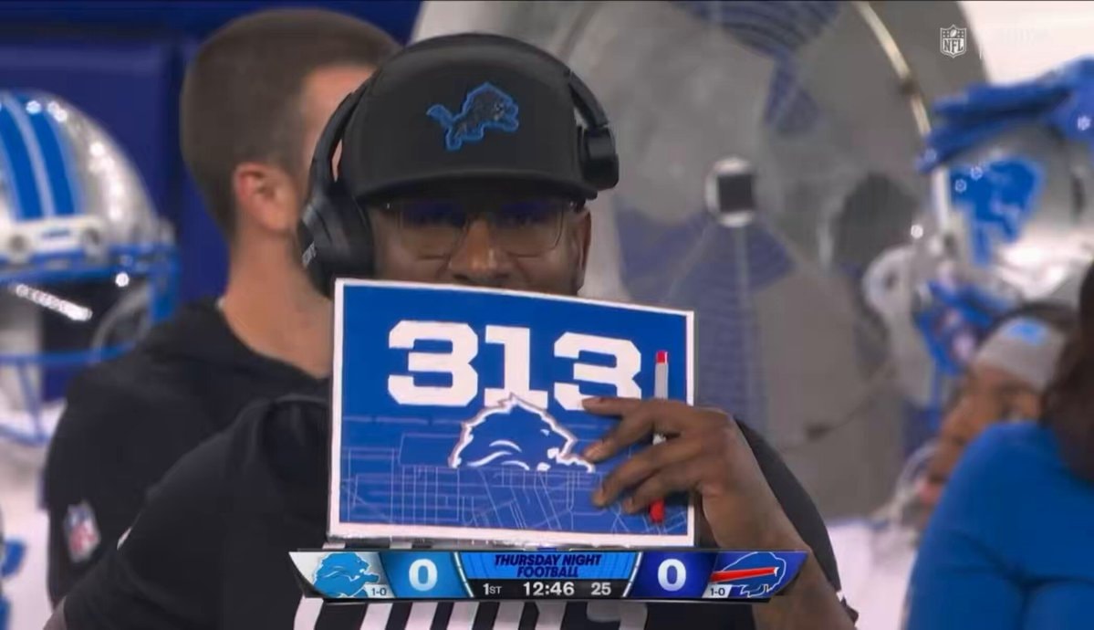 Lions fan covering his mouth all game Lions fan covering his mouth all game