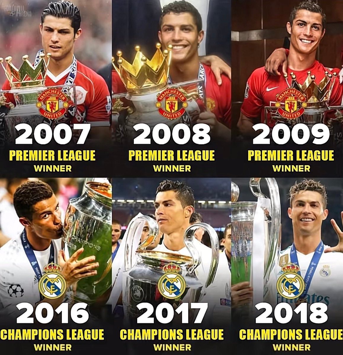Cristiano Ronaldo treble record Cristiano Ronaldo treble record