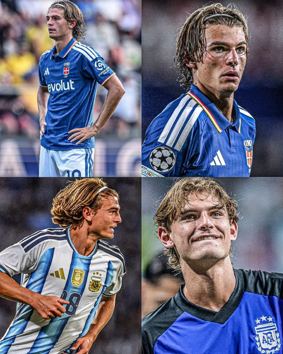Nico Paz Como Italy Argentina