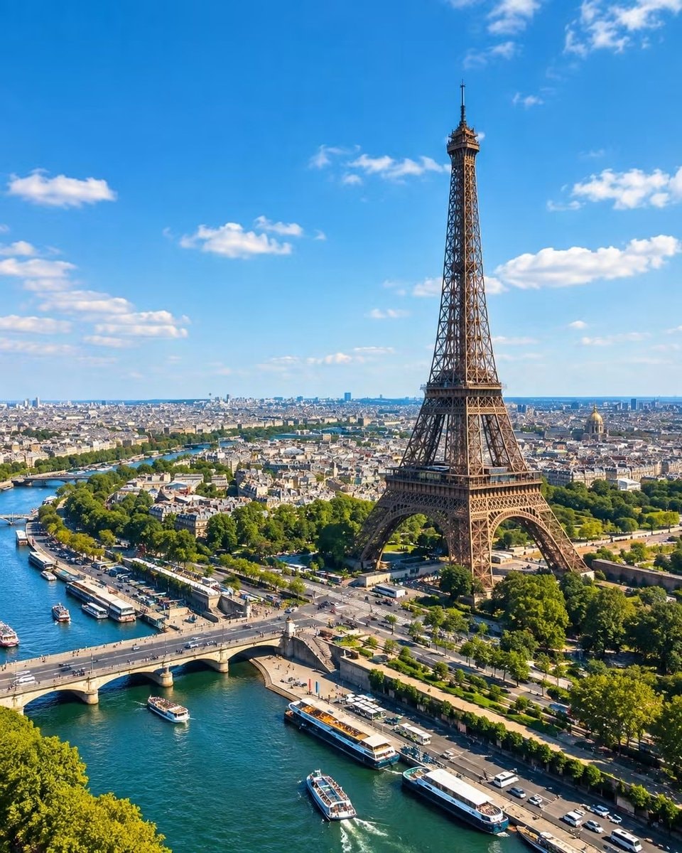 Paris France scenic view Paris France scenic view