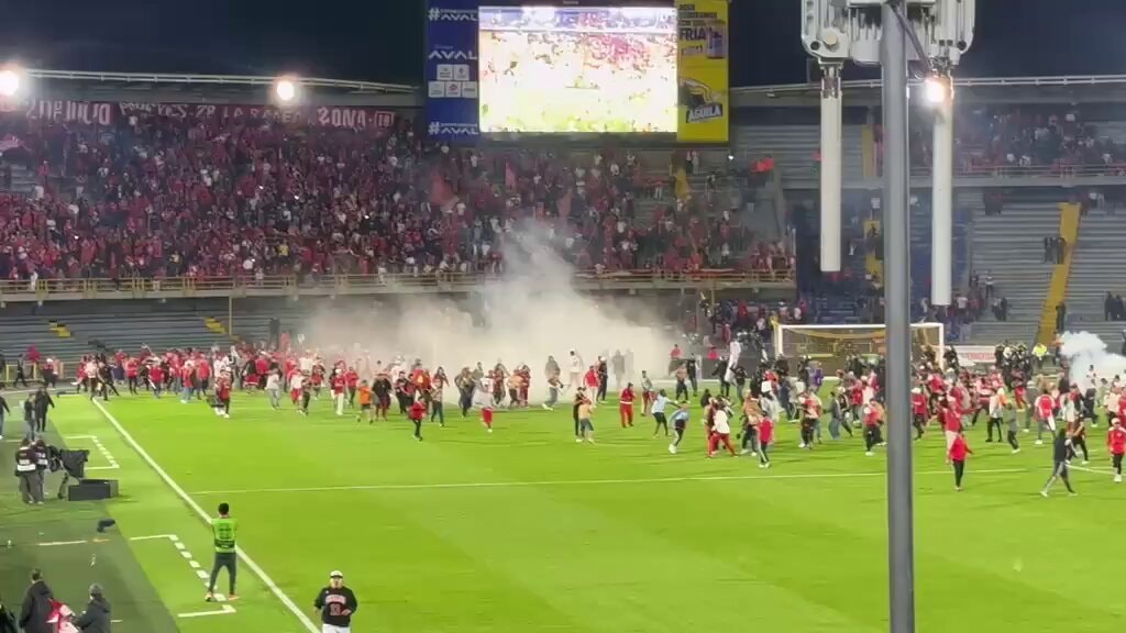 Santa Fe vs América de Cali riots