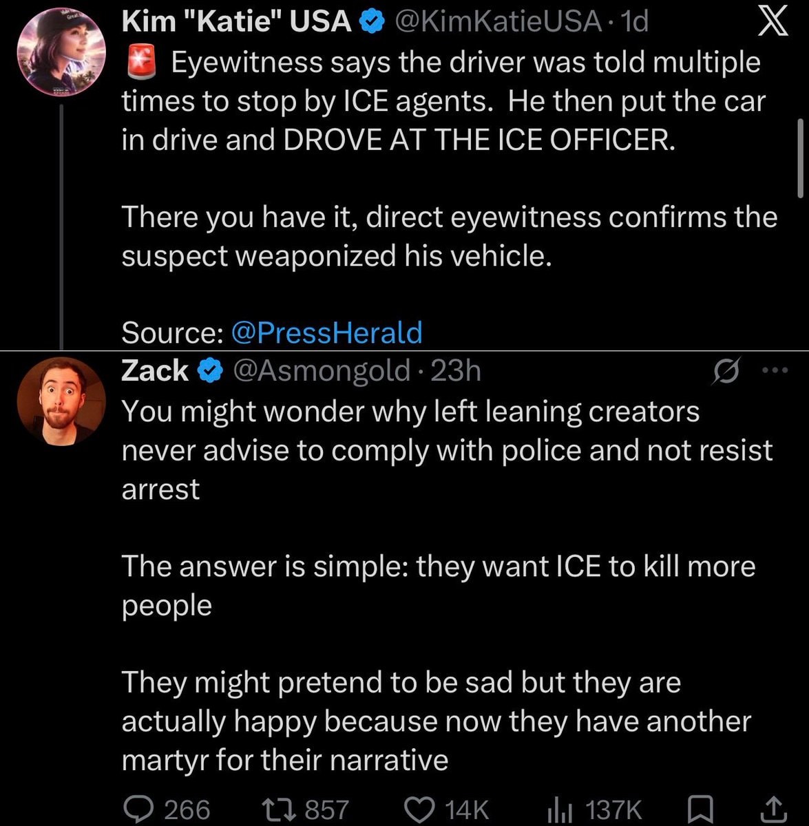 Asmongold left leaning creators police compliance martyrs narrative