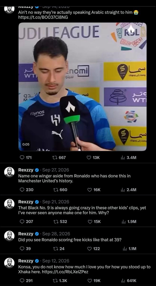 soccer player interview moment