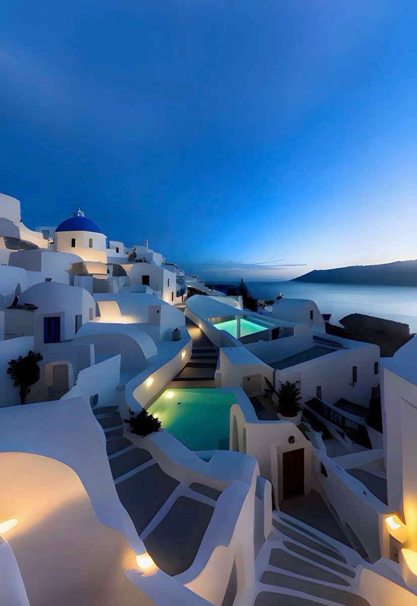 Santorini Greece view