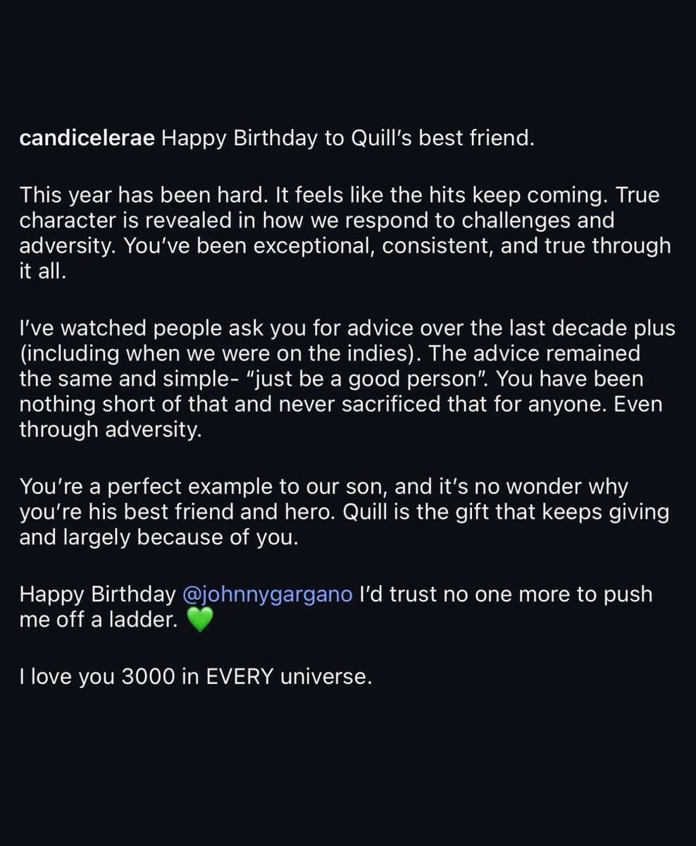 Candice LeRae tribute Johnny Gargano Quill (photo 2 of 2)