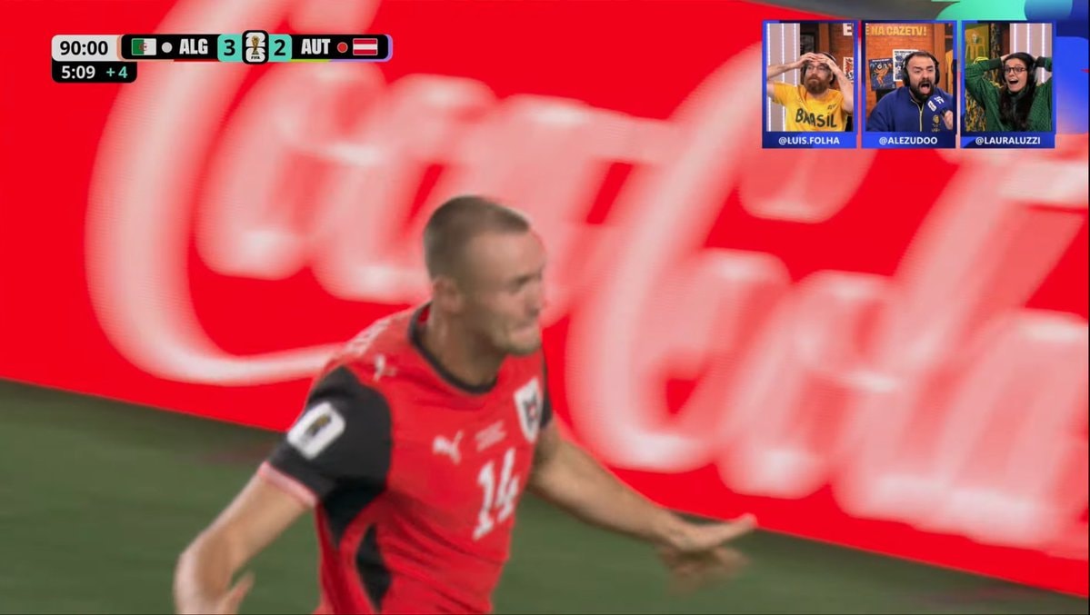 Austria Algeria World Cup 90+3 Austria Algeria World Cup 90+3