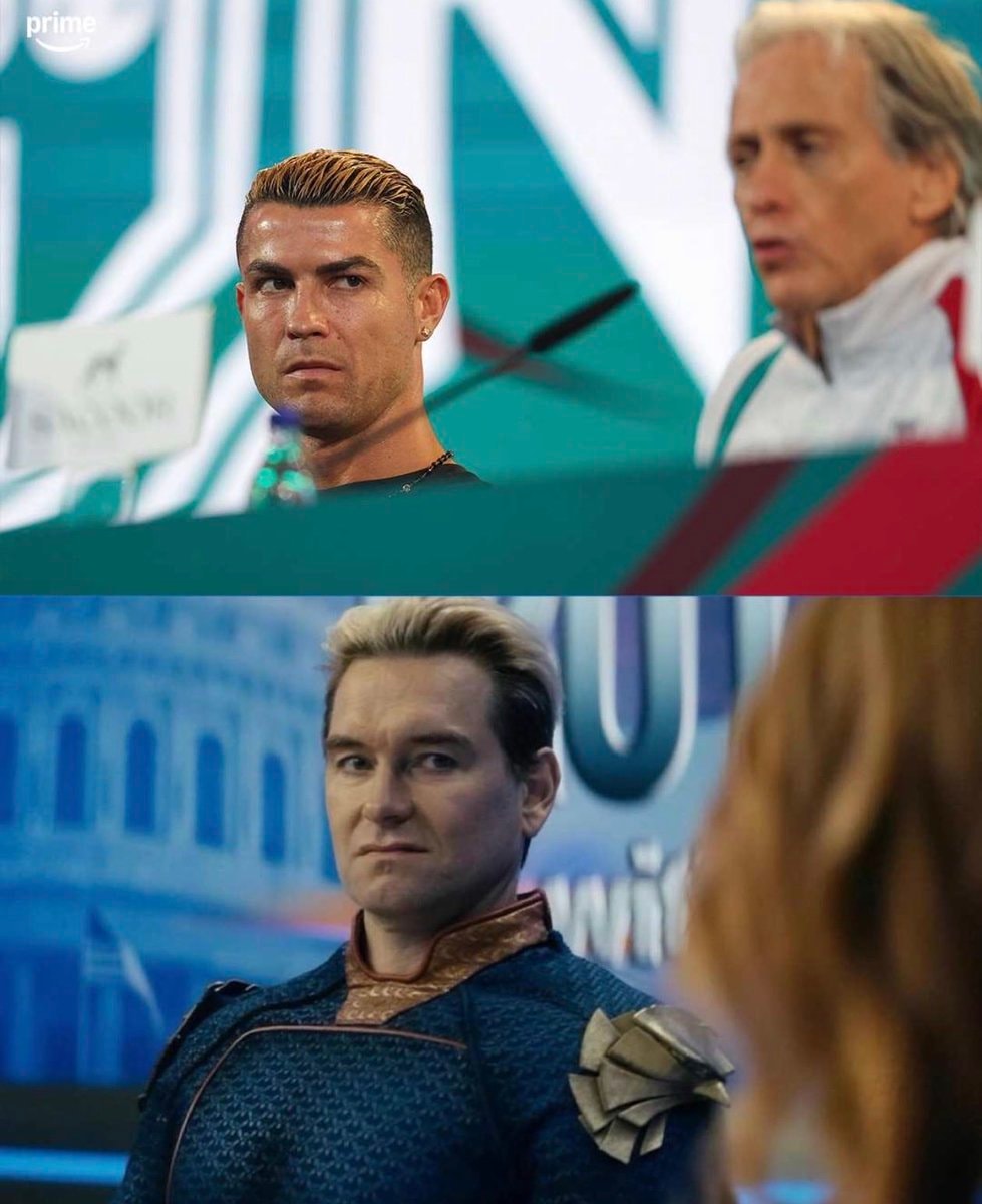 Prime Video Ronaldo Homelander memes
