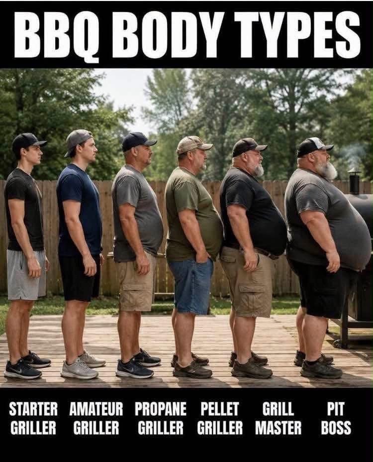 BBQ BODY TYPES meme BBQ BODY TYPES meme