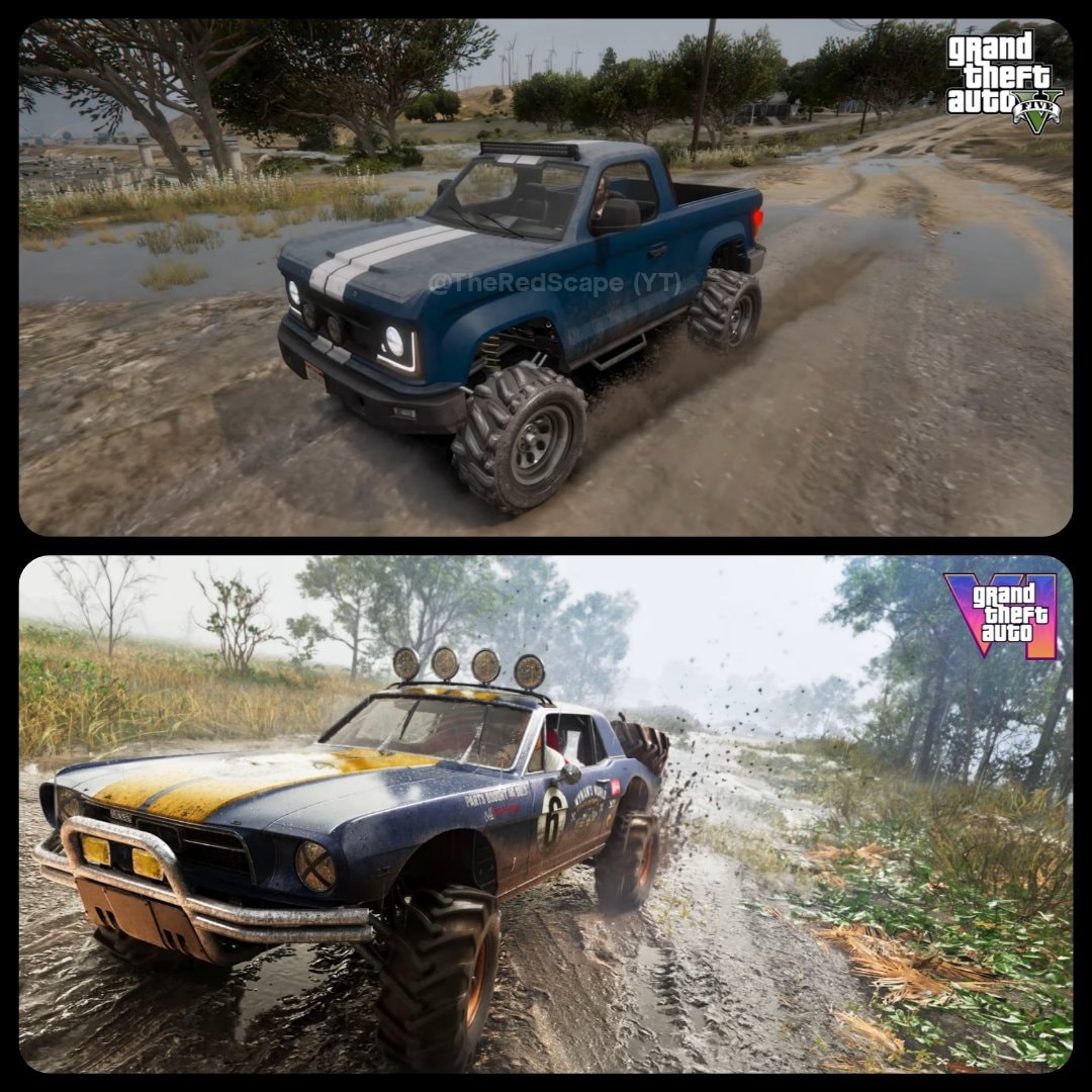 GTA 6 vs GTA 5 comparison