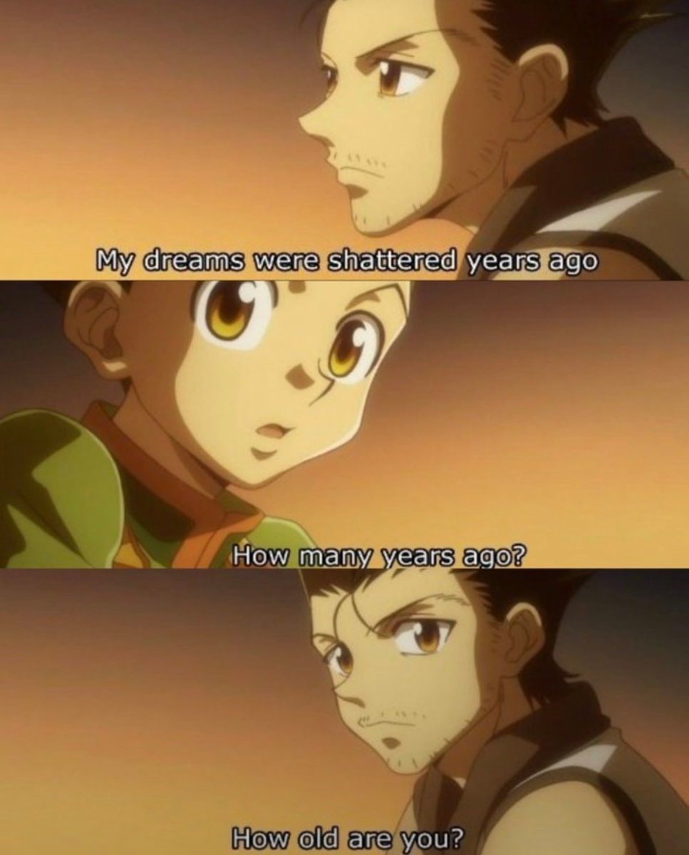 Ging anime meme 😭