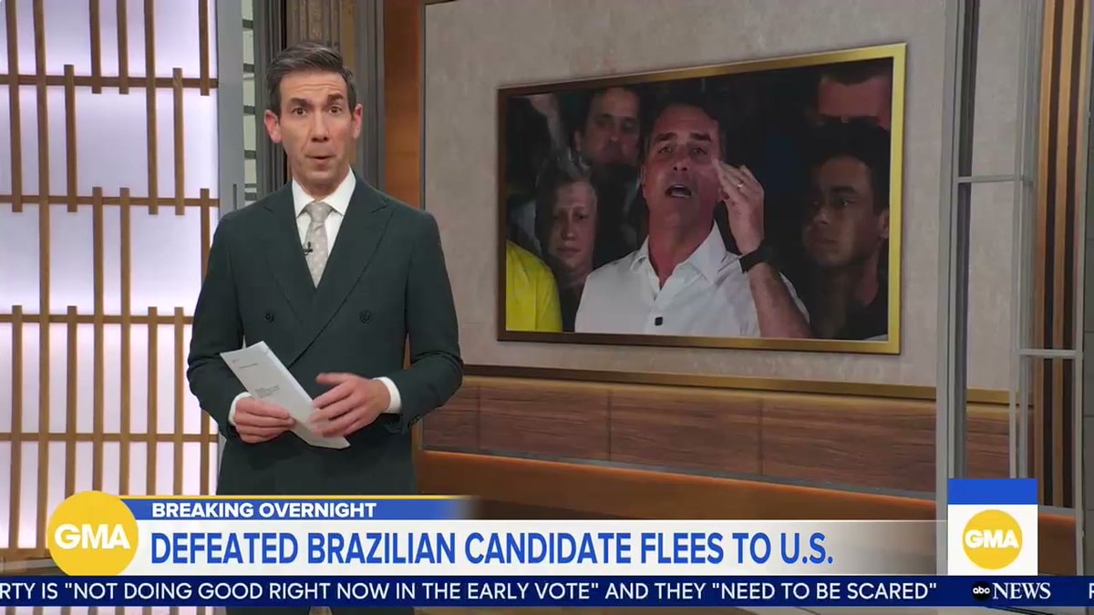 Flávio Bolsonaro US flight