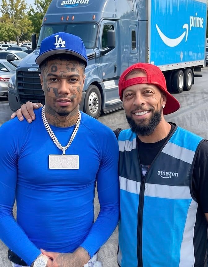 Blueface dad truck driver independent