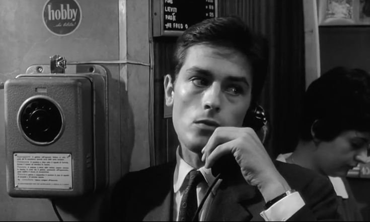 Alain Delon cinema face card (photo 3 of 4)