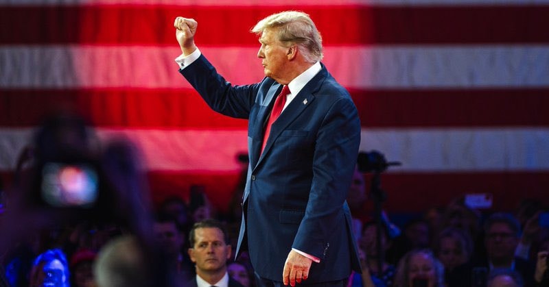 Trump fist raise midterm election prep