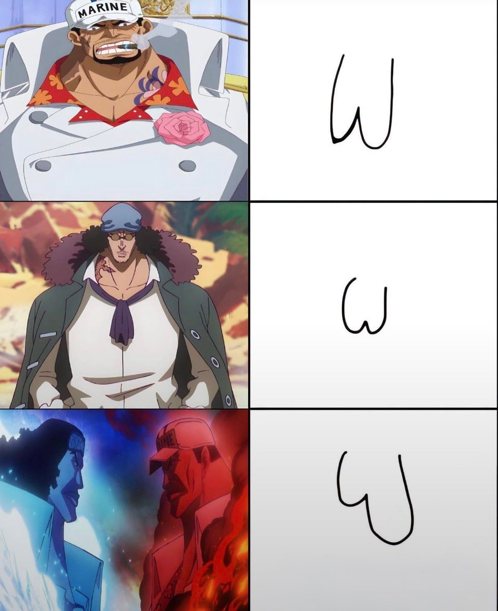 One Piece MARINE sad reaction