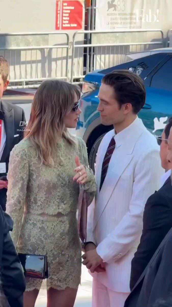 Robert Pattinson and Suki Waterhouse Venice