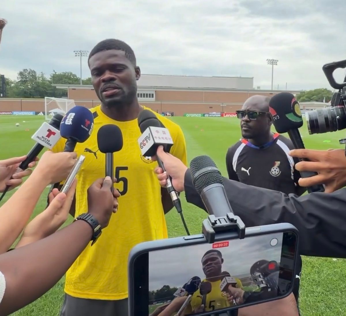 Thomas Partey interview after visa denial