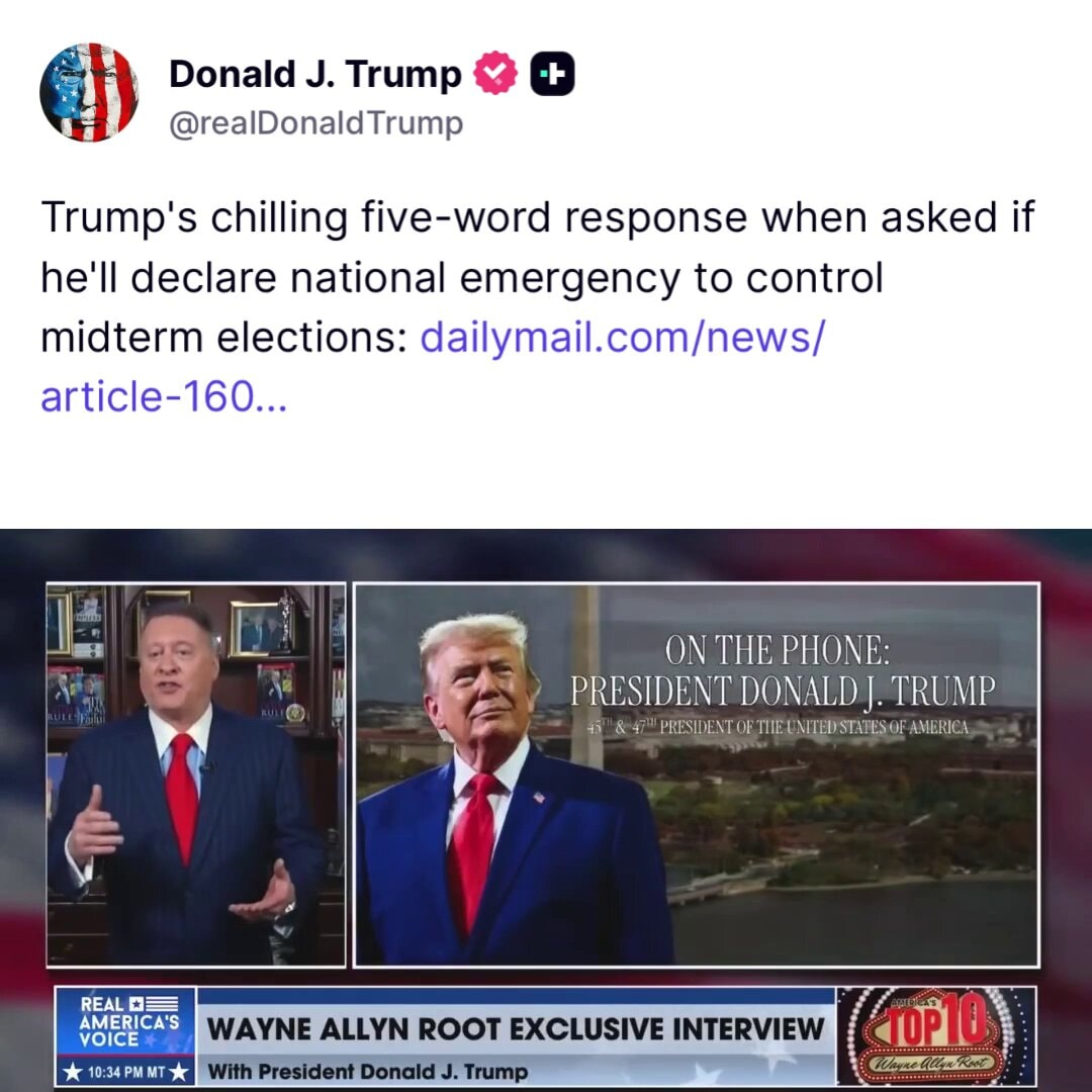 Trump on National Emergency 2026