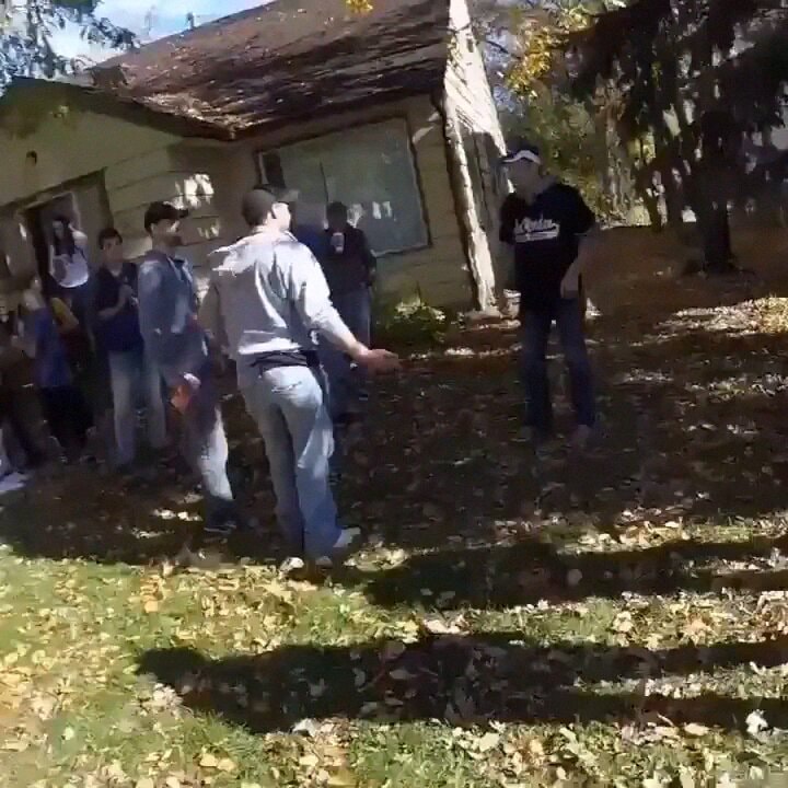 One punch ends the fight