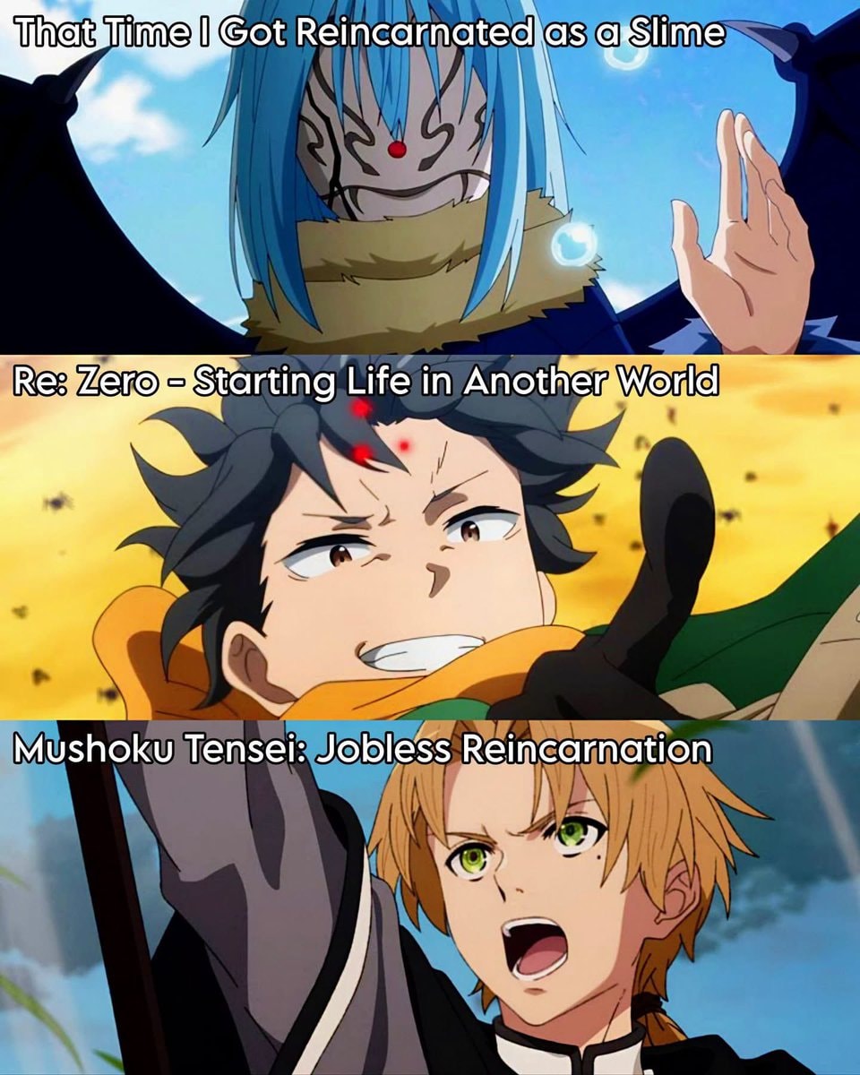 isekai GOATs
