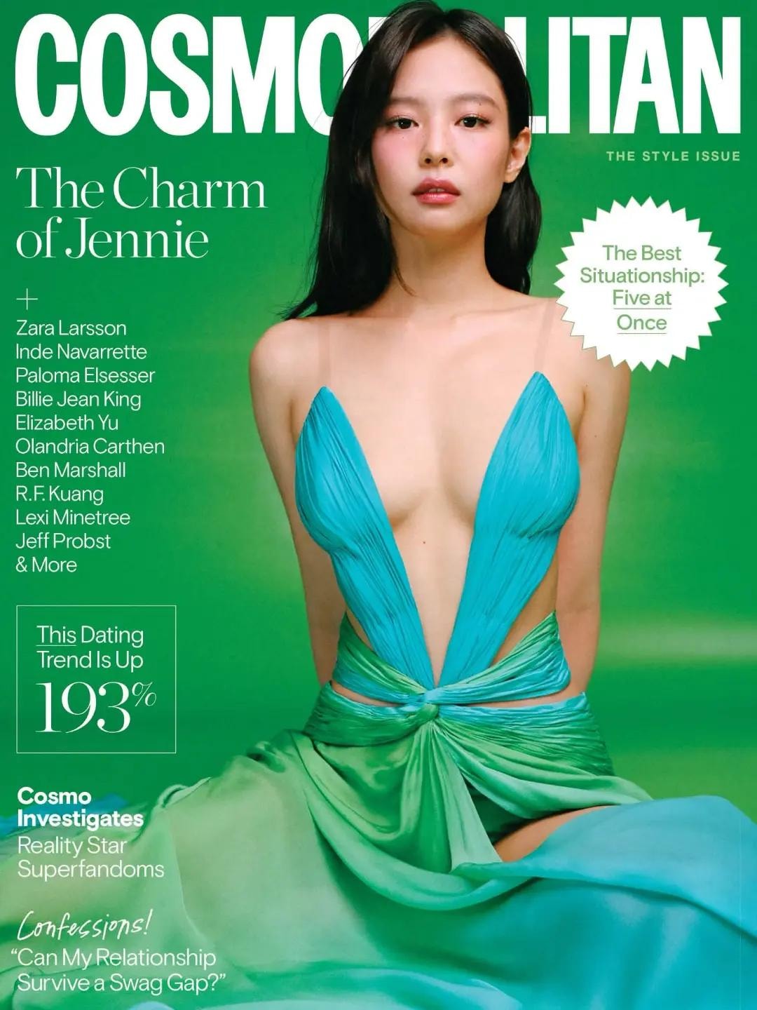JENNIE Cosmopolitan US Fall 2026 cover (photo 2 of 4)