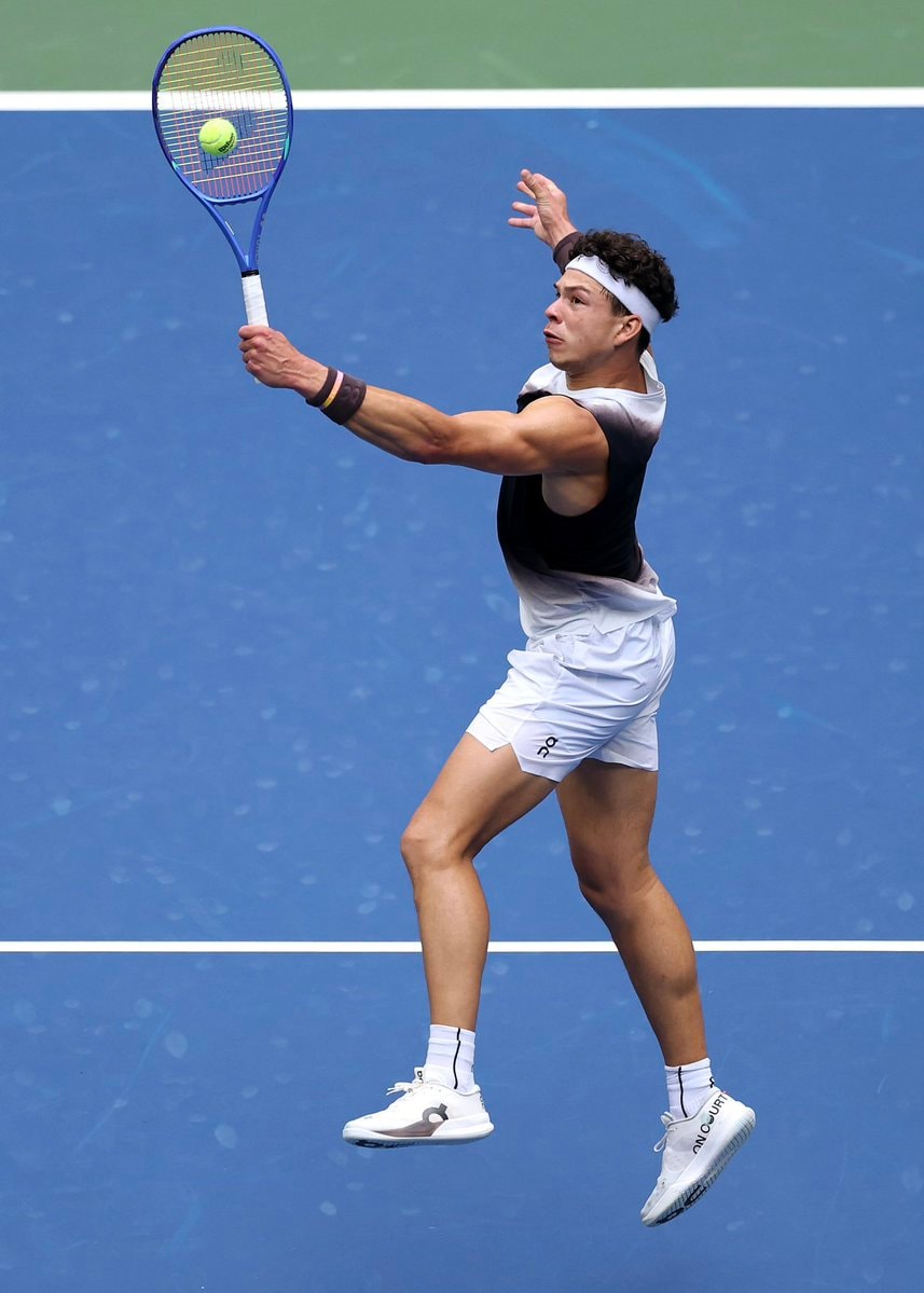 Ben Shelton US Open match moment (photo 2 of 2)