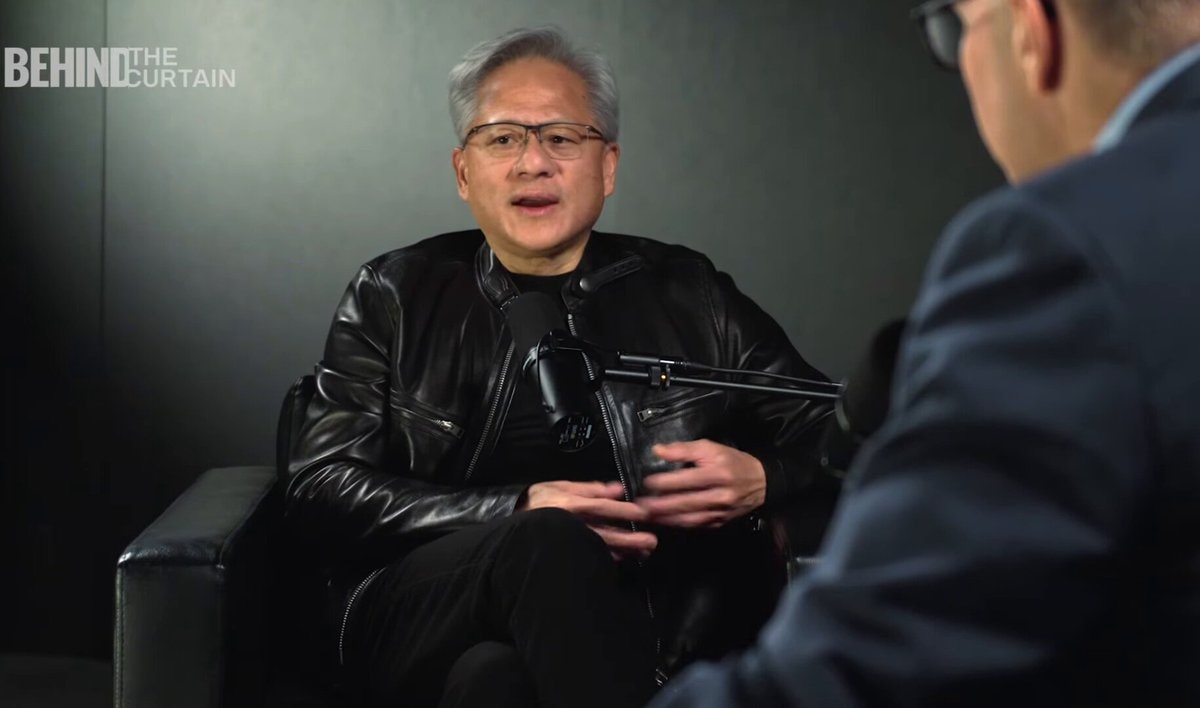 Jensen Huang interview on AI regulation and industry