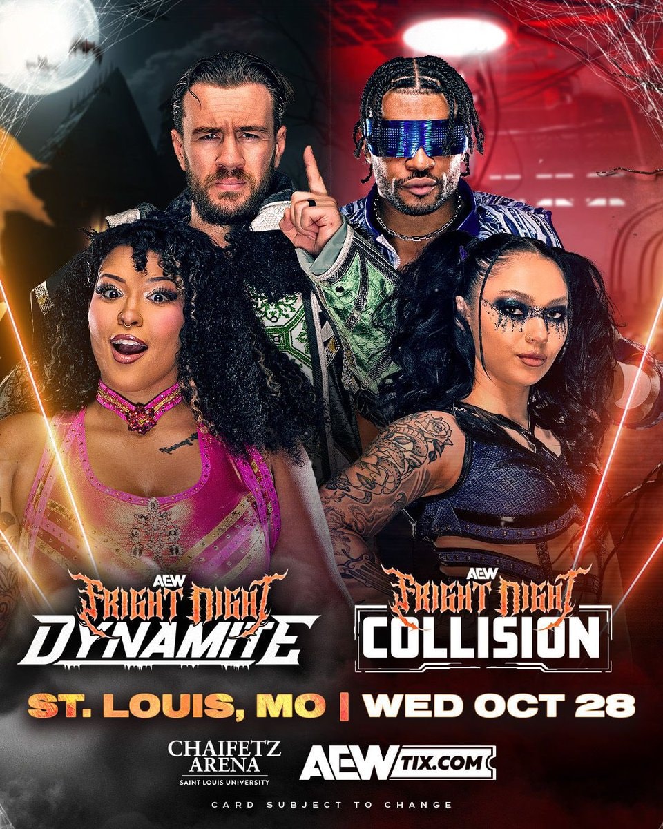 AEW Fright Night Dynamite St Louis AEW Fright Night Dynamite St Louis
