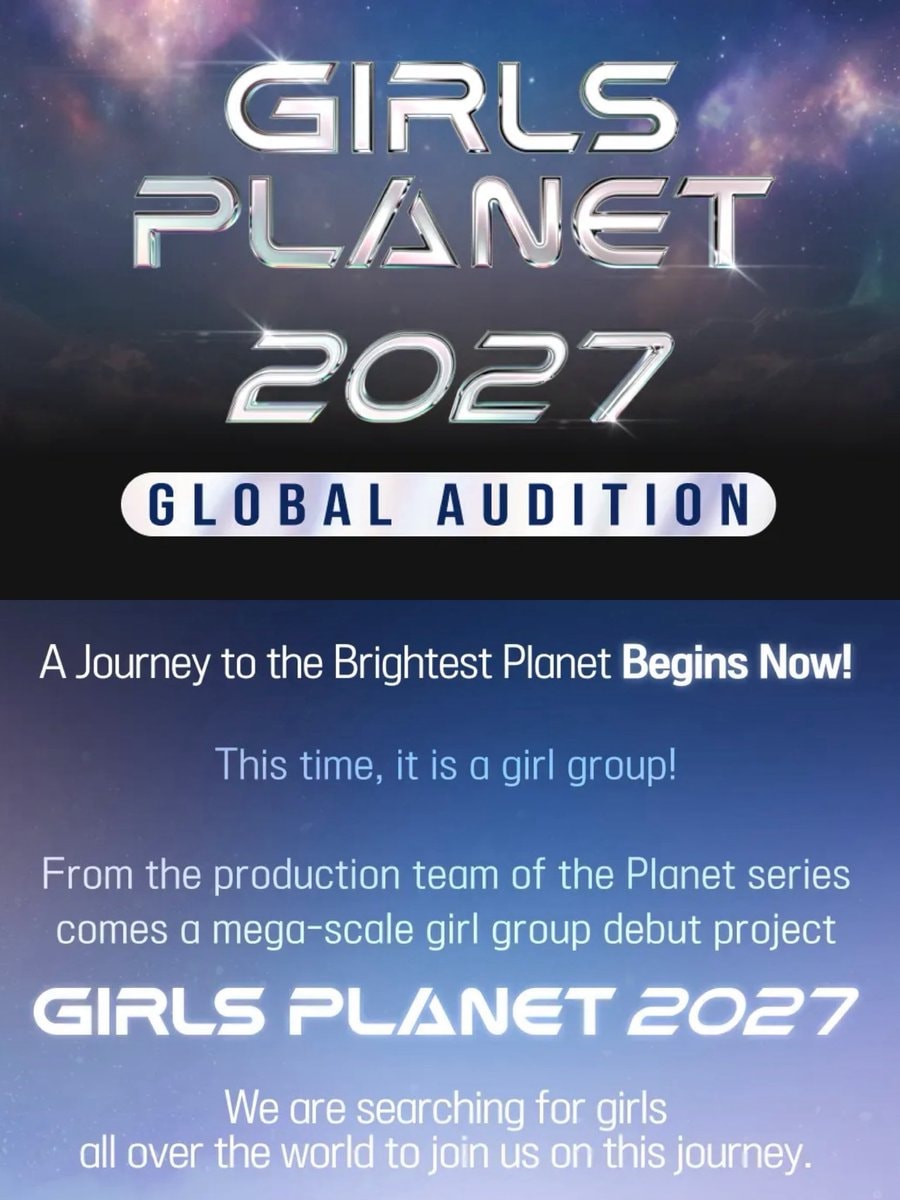 GIRLS PLANET 2027 Global Audition
