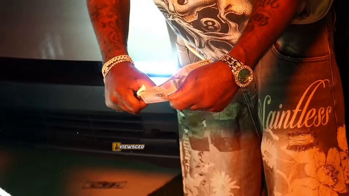 Adrien Broner and DeenTheGreat burn Kai Cenat VIVET shirt