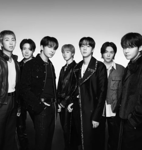 BTS Arirang World Tour projection