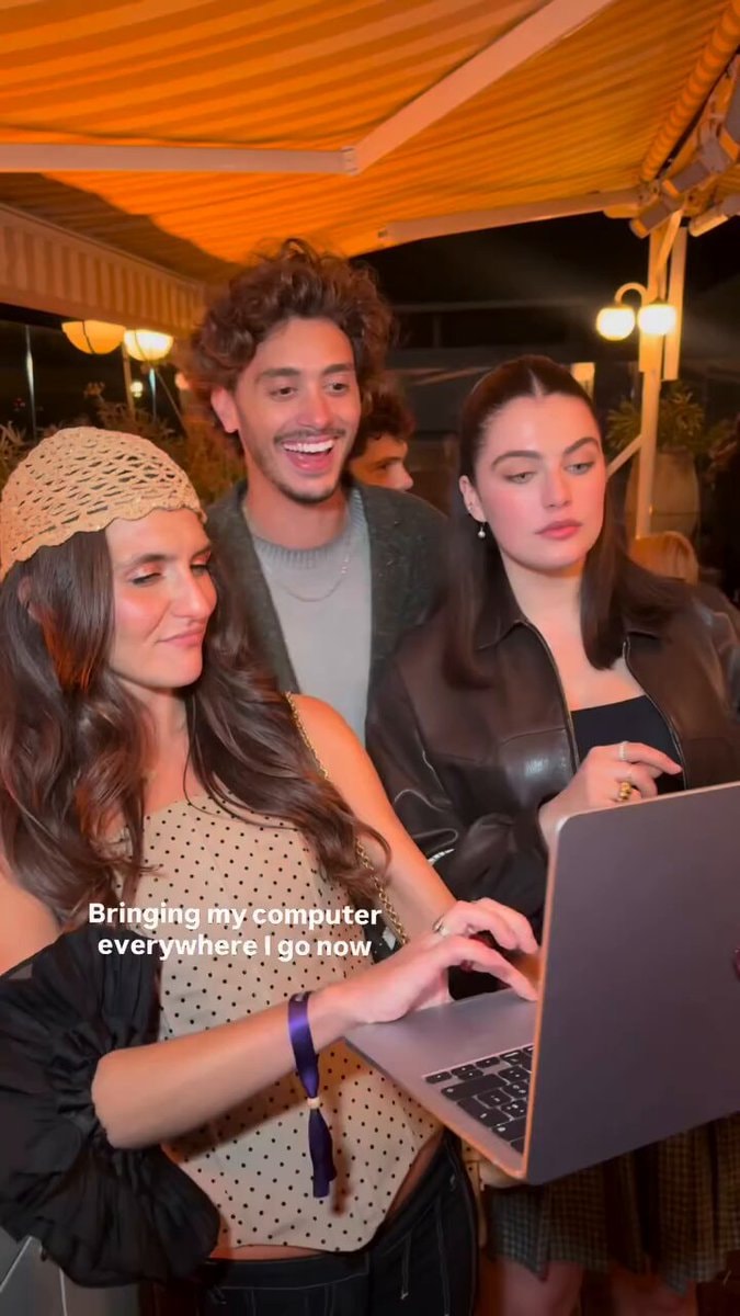 Antonio Ella Christina Moeller Paris after-party