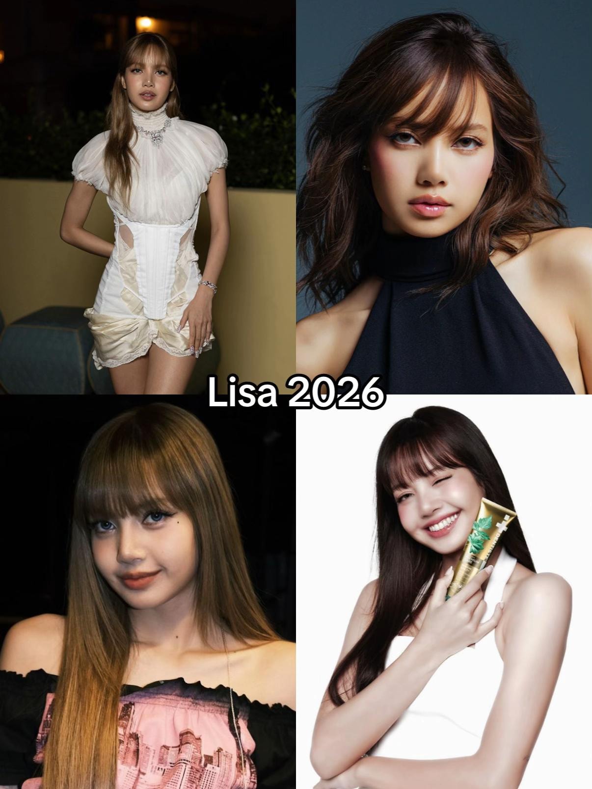 Lisa BLACKPINK 2016 collage (photo 2 of 2)