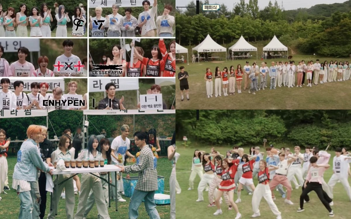 K-pop groups at The Game Caterers 2022