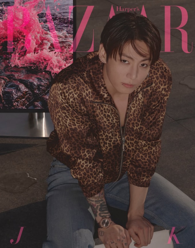 Jungkook Hublot Harper's Bazaar cover (photo 2 of 2)