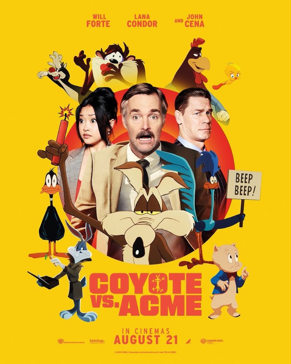 Coyote vs. Acme new poster