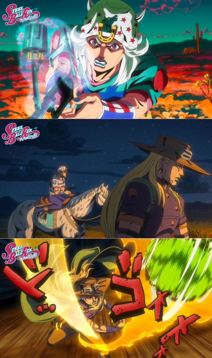 JoJo's Bizarre Adventure: STEEL BALL RUN episode 3 (photo 2 of 2)