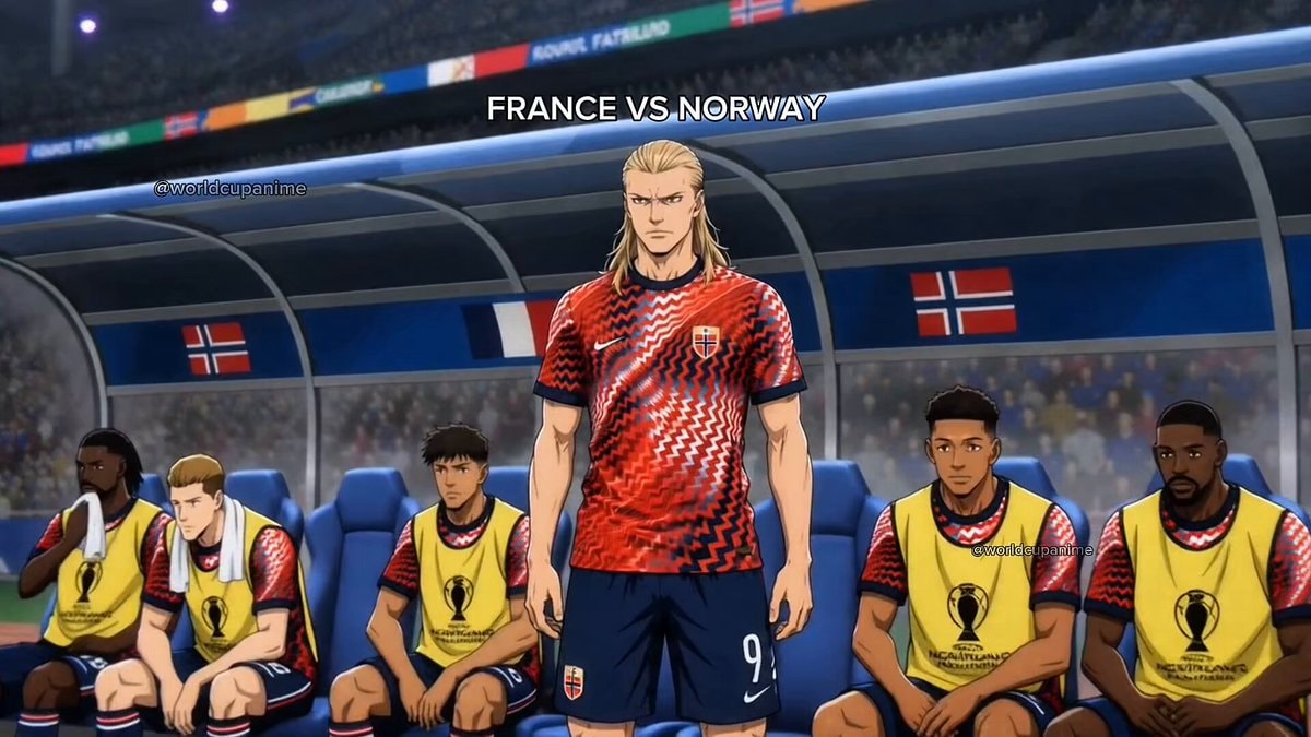 Dembélé destroys Norway World Cup anime